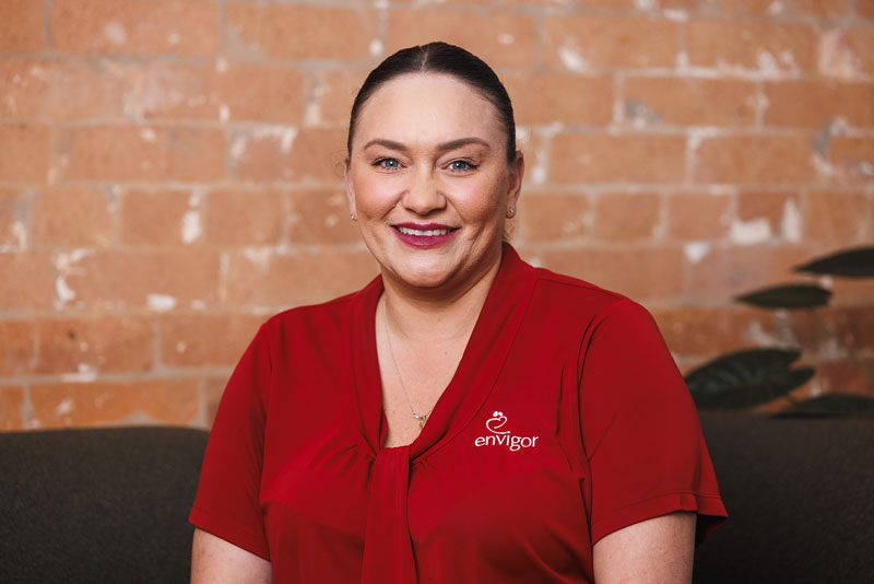 Jess Movick, Envigor Care Services Manager for Cairns, Townsville and Central Queensland